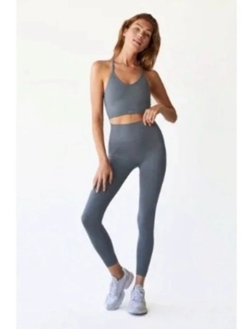 SET Active Sculptflex Seamless Leggings - Storm/Slate Blue